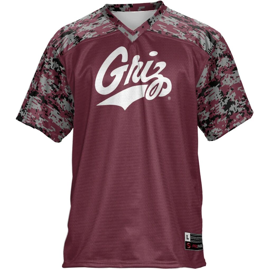 Montana Grizzlies GameDay Greats Football Jersey - Maroon