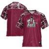 New Mexico State Aggies GameDay Greats Football Jersey - Crimson - Front View