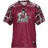 New Mexico State Aggies GameDay Greats Football Jersey - Crimson - Side View