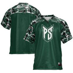 Portland State Vikings GameDay Greats Football Jersey - Green - Front View