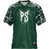 Portland State Vikings GameDay Greats Football Jersey - Green - Side View