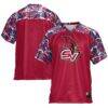 Saginaw Valley State Cardinals GameDay Greats Football Jersey - Red - Front View