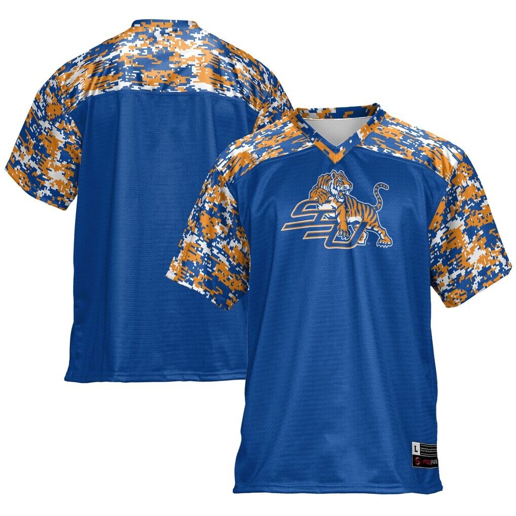 Savannah State Tigers GameDay Greats Football Jersey - Royal