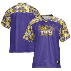 Tennessee Tech Golden Eagles GameDay Greats Football Jersey - Purple - Front View
