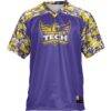 Tennessee Tech Golden Eagles GameDay Greats Football Jersey - Purple - Side View