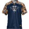 Tennessee-Martin Skyhawks GameDay Greats Football Jersey - Navy - Side View