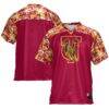Tuskegee Golden Tigers GameDay Greats Football Jersey - Crimson - Front View