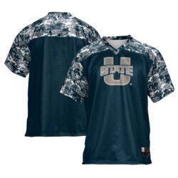 Utah State Aggies GameDay Greats Football Jersey - Navy - Front View