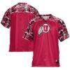 Utah Utes GameDay Greats Football Jersey - Red - Front View