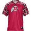 Utah Utes GameDay Greats Football Jersey - Red - Side View