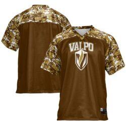 Valparaiso University GameDay Greats Football Jersey - Brown - Front View