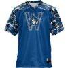 Westfield State Owls GameDay Greats Football Jersey - Blue - Side View