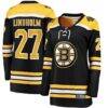 Hampus Lindholm Boston Bruins Women's Fashion7 Home Breakaway Player Jersey - Black - Front View
