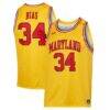 Len Bias Maryland Terrapins Under Armour Replica Player Jersey - Gold - Front View