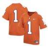 Clemson Tigers Nike Preschool Untouchable Replica Football Jersey - Orange - Front View
