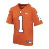 Clemson Tigers Nike Preschool Untouchable Replica Football Jersey - Orange - Side View
