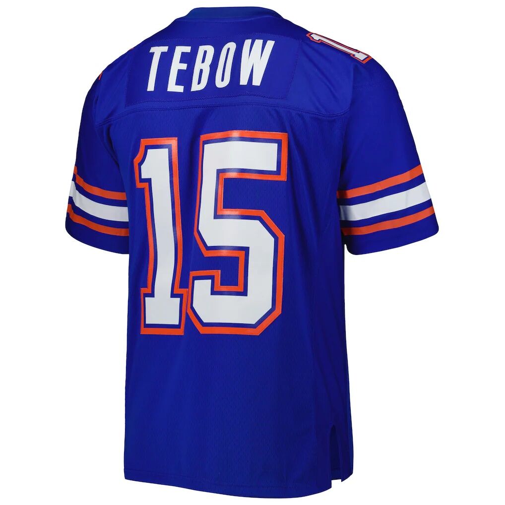 Tim Tebow Florida Gators Mitchell & Ness Big & Tall Legacy Jersey - Royal