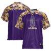 UAlbany Great Danes GameDay Greats Football Jersey - Purple - Front View