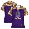 UAlbany Great Danes GameDay Greats Women's Football Jersey - Purple - Front View