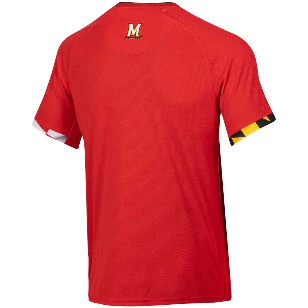 Maryland Terrapins Under Armour Softball V-Neck Jersey