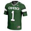 #1 Ohio Bobcats GameDay Greats Endzone Football Jersey - Green - Side View