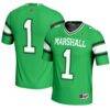 #1 Marshall Thundering Herd GameDay Greats Youth Endzone Football Jersey - - Front View