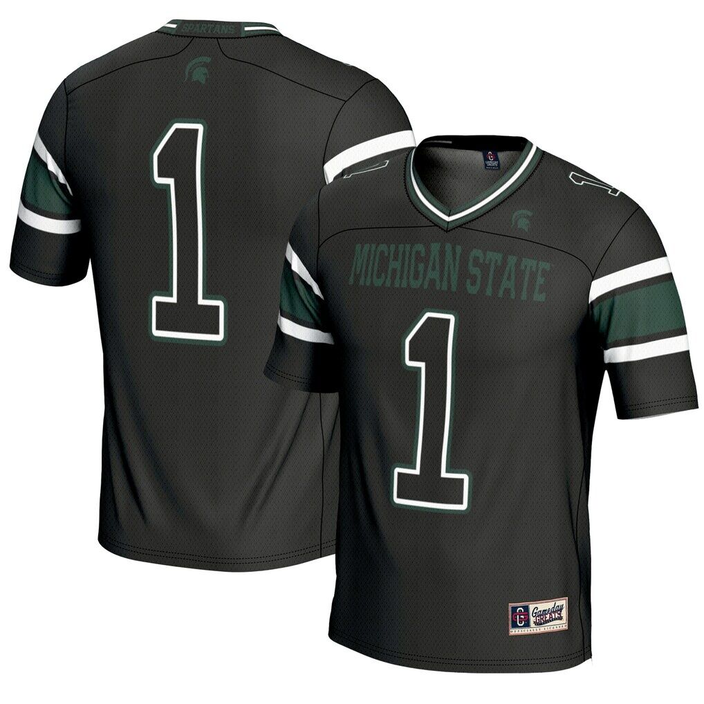 #1 Michigan State Spartans GameDay Greats Youth Endzone Football Jersey