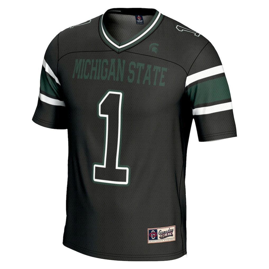 #1 Michigan State Spartans GameDay Greats Youth Endzone Football Jersey