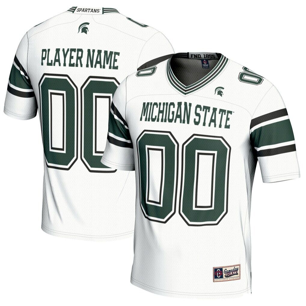 Michigan State Spartans GameDay Greats Youth NIL Pick-A-Player Football Jersey