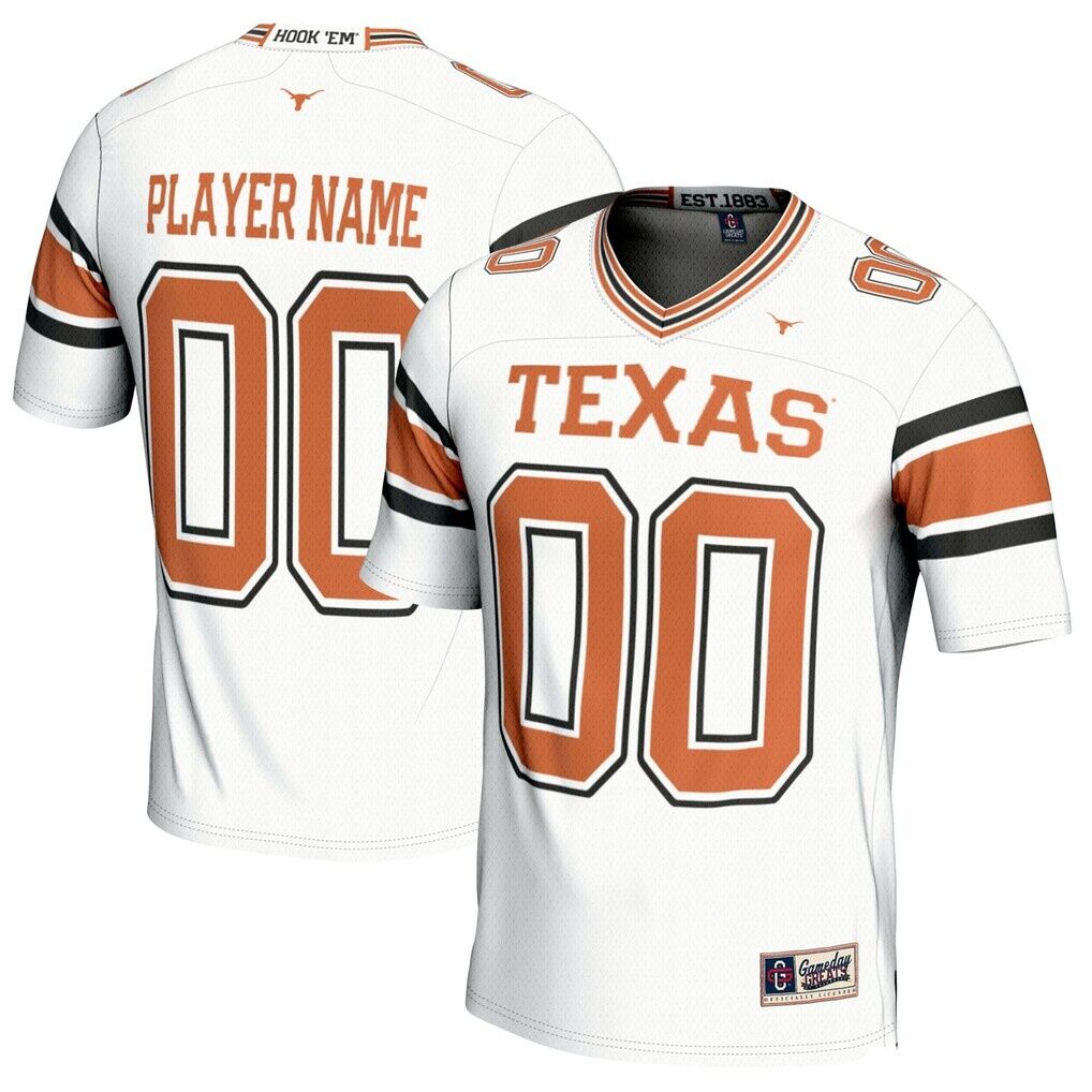 Texas Longhorns GameDay Greats Youth NIL Pick-A-Player Football Fashion Jersey