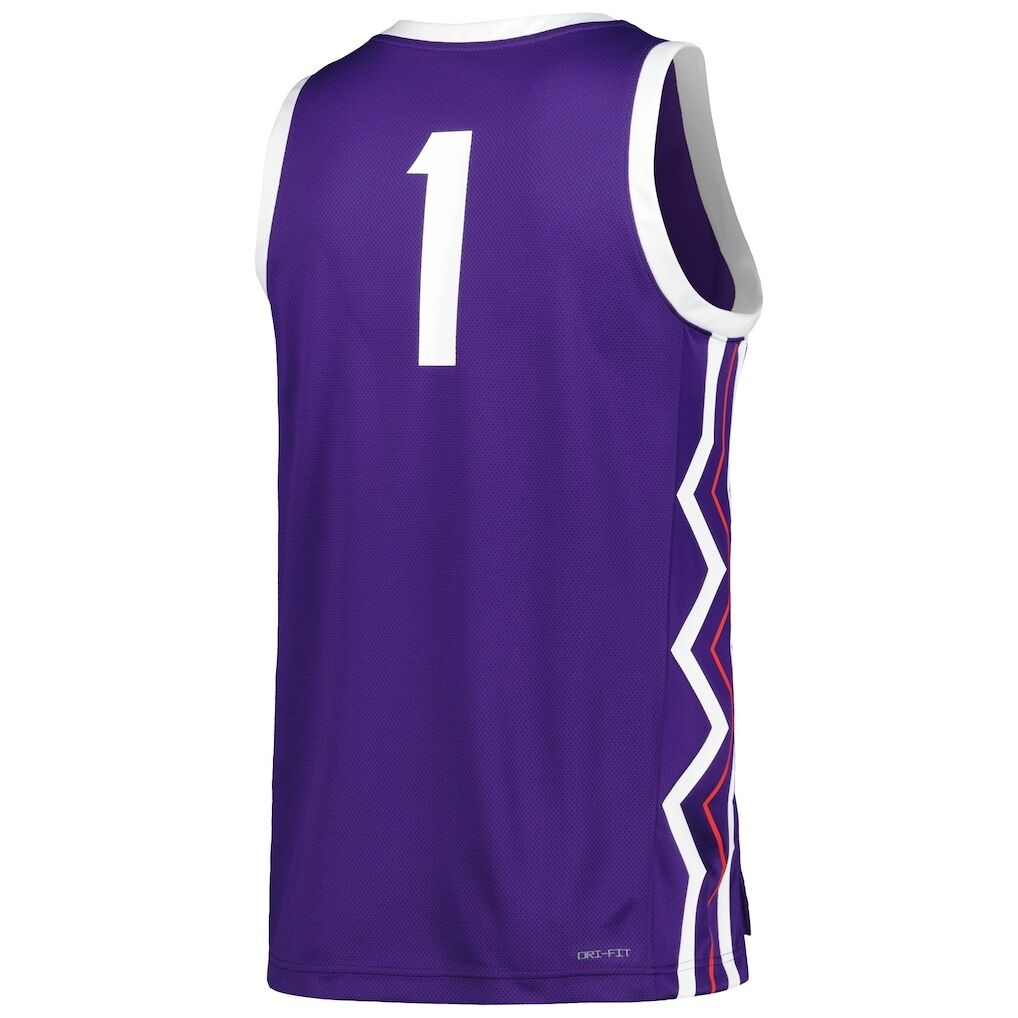 TCU Horned Frogs Nike Replica Basketball Jersey