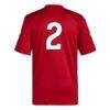 #2 Rutgers Scarlet Knights adidas Premier Football Jersey - - Detail View