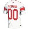 Western Kentucky Hilltoppers GameDay Greats NIL Pick-A-Player Football Jersey - White - Detail View