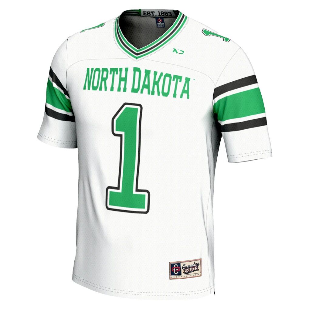 #1 North Dakota GameDay Greats Youth Endzone Football Jersey