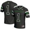 #1 Ohio Bobcats GameDay Greats Youth Endzone Football Jersey - Black - Front View