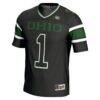 #1 Ohio Bobcats GameDay Greats Youth Endzone Football Jersey - Black - Side View