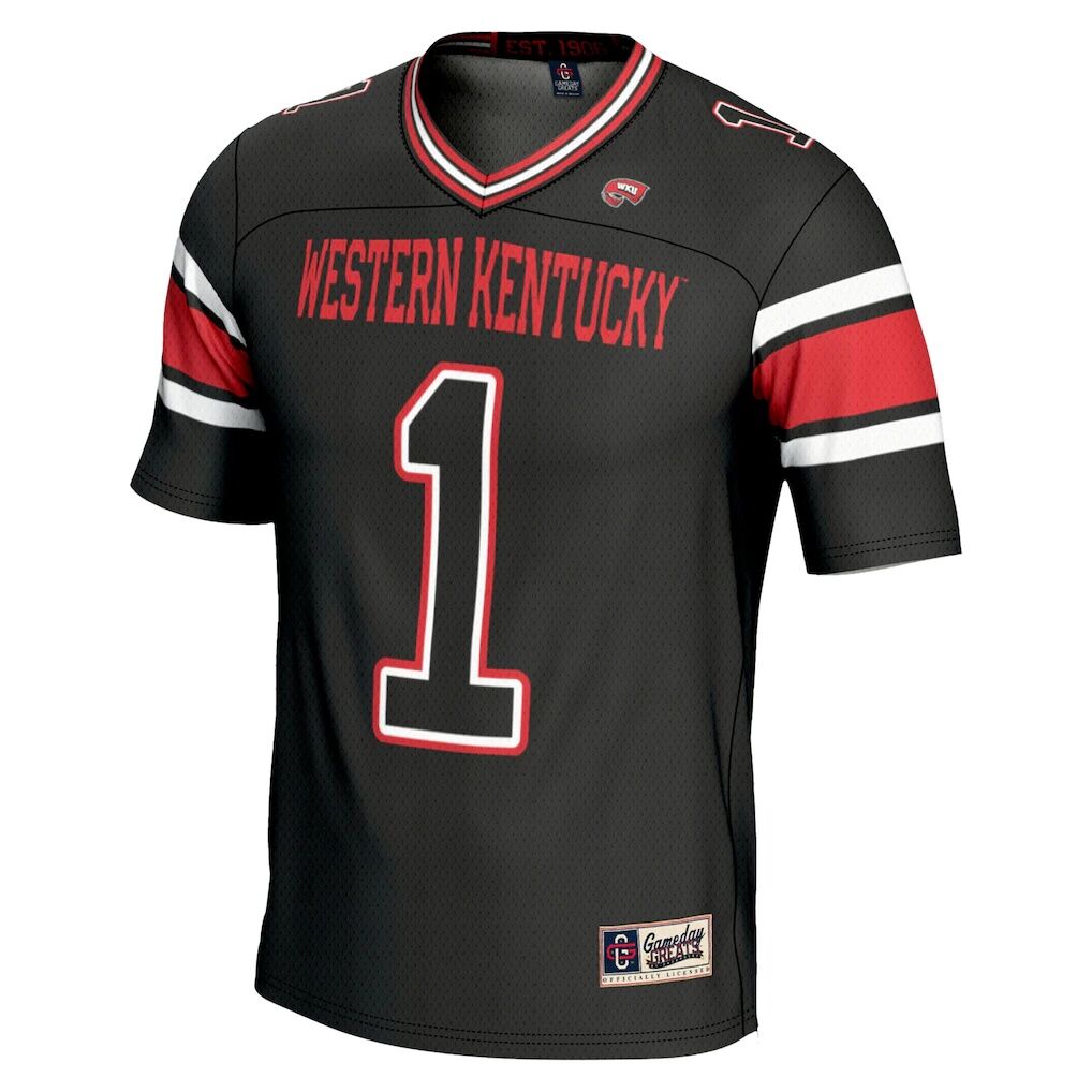 #1 Western Kentucky Hilltoppers GameDay Greats Youth Endzone Football Jersey