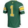 #1 NDSU Bison GameDay Greats Endzone Football Jersey - Green - Detail View