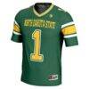 #1 NDSU Bison GameDay Greats Endzone Football Jersey - Green - Side View