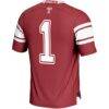 #1 Temple Owls GameDay Greats Endzone Football Jersey - Red - Detail View