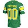 Oregon Ducks GameDay Greats NIL Pick-A-Player Football Jersey - Green - Detail View