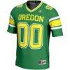 Oregon Ducks GameDay Greats NIL Pick-A-Player Football Jersey - Green - Side View