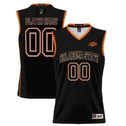 Oklahoma State Cowboys GameDay Greats Unisex Lightweight NIL Pick-A-Player Women's Basketball Jersey - Black - Front View