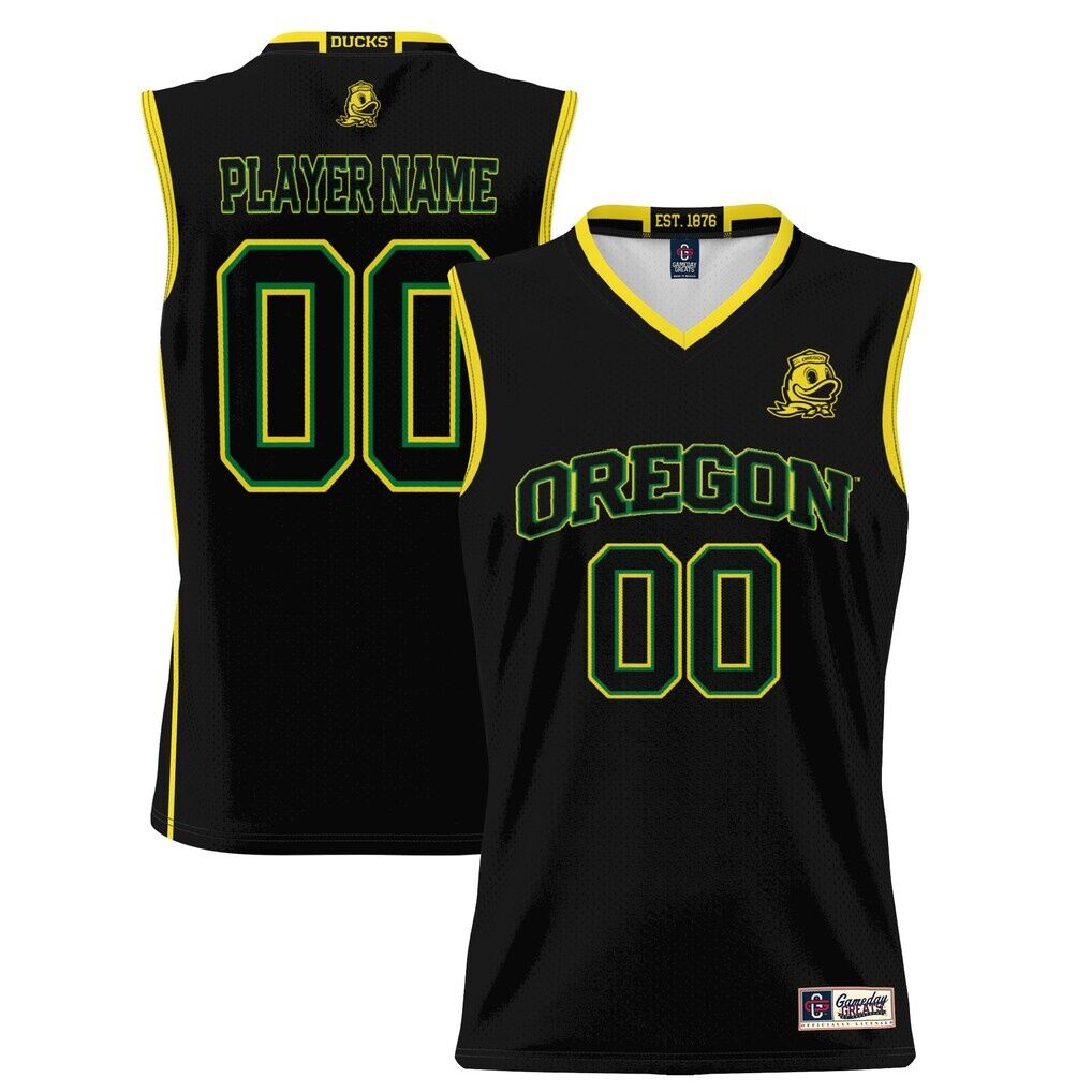 Oregon Ducks GameDay Greats Unisex  Lightweight NIL Pick-A-Player Women's Basketball Jersey