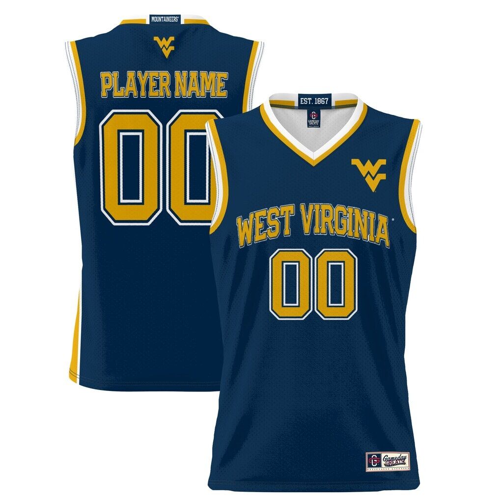 West Virginia Mountaineers GameDay Greats Youth NIL Pick-A-Player Lightweight Women's Basketball Jersey