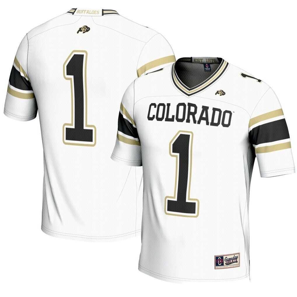 #1 Colorado Buffaloes GameDay Greats Youth Endzone Football Jersey