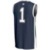 #1 New Hampshire Wildcats GameDay Greats Lightweight Basketball Jersey - Blue - Detail View