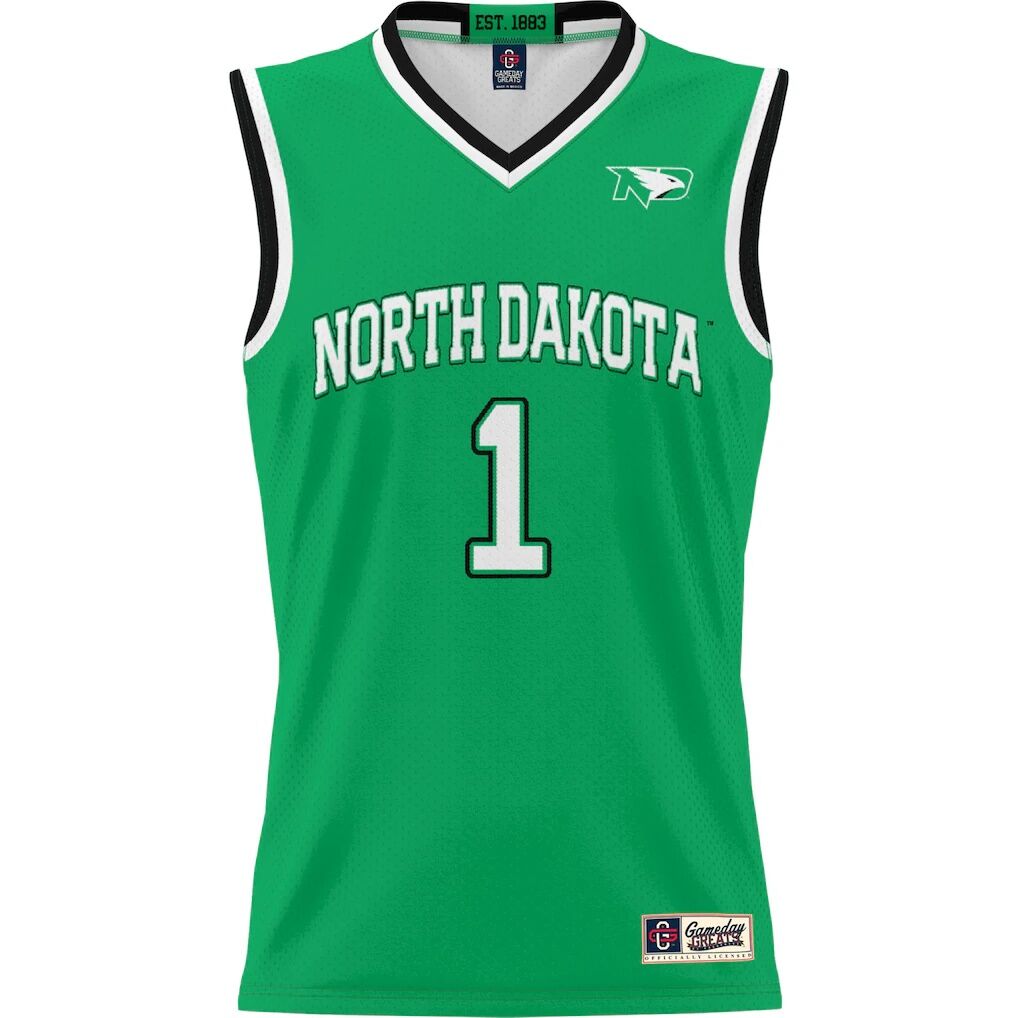 #1  North Dakota GameDay Greats  Lightweight Basketball Jersey