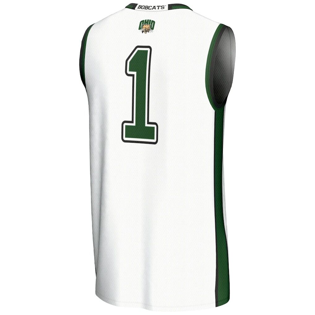 #1  Ohio Bobcats GameDay Greats  Lightweight Basketball Jersey