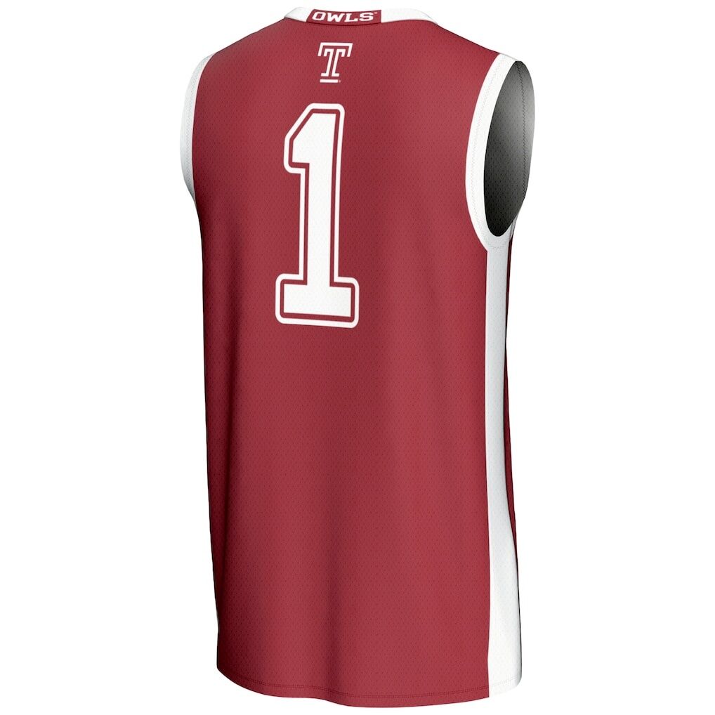 #1  Temple Owls GameDay Greats  Lightweight Basketball Jersey